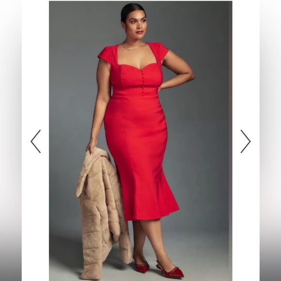 Anthropologie Dresses & Skirts - Anthropologie Classic Red Dress